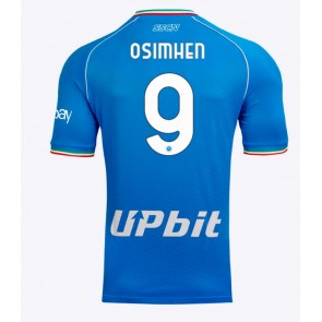 SSC Napoli Victor Osimhen #9 Hemmatröja 2023-24 Kortärmad